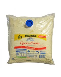 Queso Crema Entero La Paulina Pouch (1x4kg)