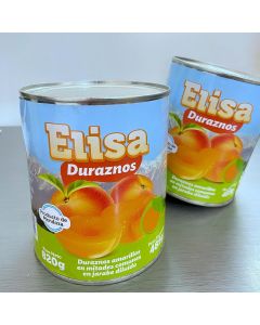 Duraznos en mitades Elisa Lata x 3 Kg