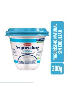 Yogur Natural s/azúcar agregada Yogurisimo x 300gr
