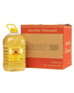 Aceite de Girasol Alto Oleico Primor Bidon (4 x 5 Lt)
