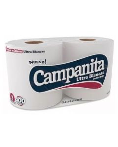 Bobina de Papel Campanita Pack (2 x 400 mts)