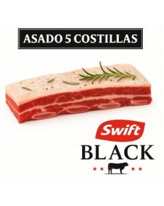 Asado 5 Costillas Congelado Swift Black 2,3 Kg aprox ($ x unidad)