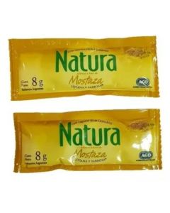 Mostaza Natura Sobres Caja (192 x 8 gr)-