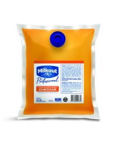 Queso Cheddar Fundido Milkaut Caja (2 x 3.5 Kg)
