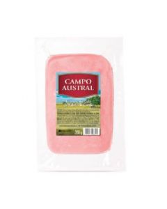 Fiambre Cocido de Paleta de Cerdo Feteado Campo Austral Caja (10 paq x 200 grs)